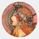 Search for mucha stickers Vintage