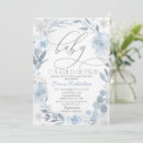 Search for blue and silver baby shower invitations Baby it's cold outside