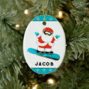 Search for snow boarding christmas tree decorations For kids