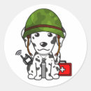 Search for military dog stickers Puppy