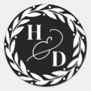 Search for ampersand wedding stickers Initials