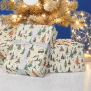 Search for skiers wrapping paper Snow