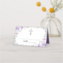 Search for purple place cards Silver glitter