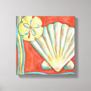 Search for seashells canvas prints Ocean