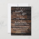 Search for wooden boards invitations Rustic