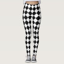Search for black and white harlequin leggings Halloween