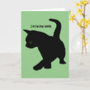 Search for kitty silhouette postcards Animal