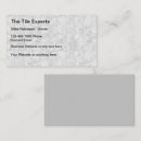 Search for marble tile business cards Bath