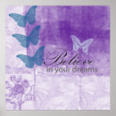 Search for purple butterfly posters Lilac