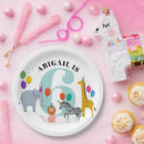 Search for elephant birthday plates Zebra