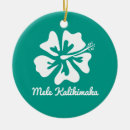 Search for hawaiian christmas tree decorations Flower