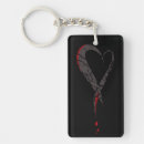 Search for broken heart key rings Heartbreak