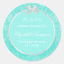 Search for aqua damask stickers Turquoise