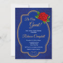 Search for 5x7 beauty and the beast invitations For her