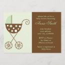 Search for stroller shower invitations Elegant