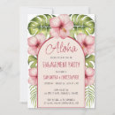 Search for pink hibiscus invitations Hawaiian luau