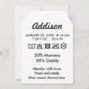 Search for cute funny birth announcement cards Simple