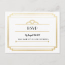 Search for deco wedding postcards Gold