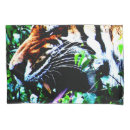 Search for tigers pillowcases Green