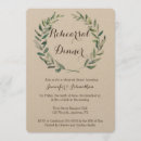 Search for burlap rehearsal dinner invitations Modern