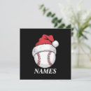 Search for santa baseball christmas cards 2026