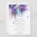 Search for lilac and silver wedding invitations Modern