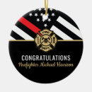 Search for firefighter christmas tree decorations First responder