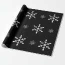 Search for black white christmas snowflakes wrapping paper Watercolor