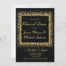 Search for frame rehearsal dinner invitations Black