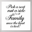 Search for a seat not a side posters Calligraphy