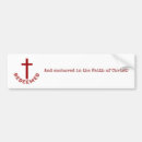 Search for cool christian bumper stickers Cross