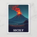 Search for naples italy postcards Mount vesuvius
