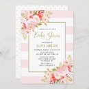 Search for pink stripe invitations Elegant