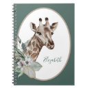 Search for giraffe notebooks Floral