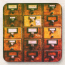 Search for library coasters Vintage