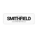Search for single return address labels Modern