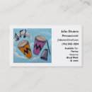 Search for musician drummer business cards Percussionist