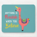 Search for believe in mouse mats Girly