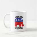 Search for gop elephant mugs Funny