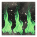 Search for green flame posters Fire