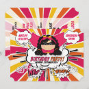 Search for super girl invitations Pink