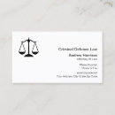 Search for criminal lawyer business cards Attorney