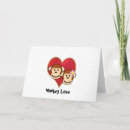Search for monkey valentines day cards Romance