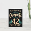 Search for camper birthday cards Campsite cooking