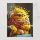 Search for funny monsters postcards Happy
