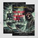 Search for pirate halloween invitations Scary
