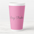 Search for cute pink mugs Script typography