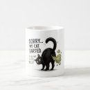 Search for fart mugs Black cat
