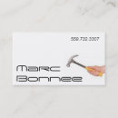 Search for finish carpentry business cards Work