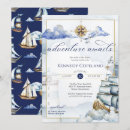 Search for nautical baby shower invitations Sailing